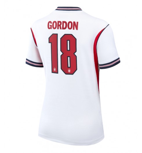 Anglie Anthony Gordon #18 Domácí Dres pro Dámské MS 2026 Krátký Rukáv Anglie Anthony Gordon #18 Domácí Dres pro Dámské MS 2026 Krátký Rukáv
